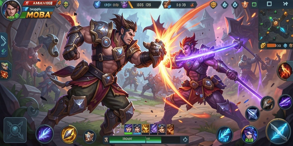 Gameplay seru AMAVI88 dengan pertempuran tim yang mendebarkan.