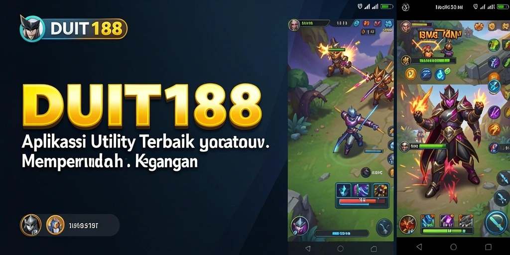 Tampilan antarmuka pengguna DUIT188 yang sederhana dan informatif.