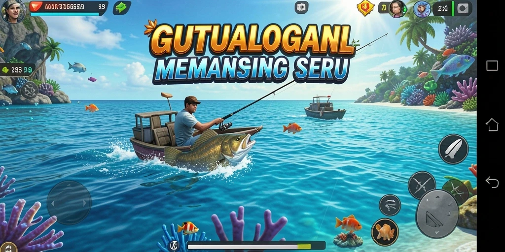 Tangkapan ikan besar dalam GUATOGEL yang menegangkan.