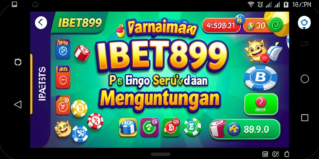 Tampilan layar utama IBET899 dengan gameplay Bingo yang mengasyikkan.