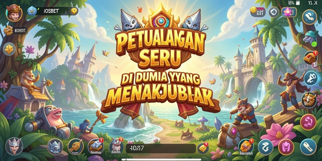 Gameplay IOSBET yang menampilkan petualangan seru dan eksplorasi.