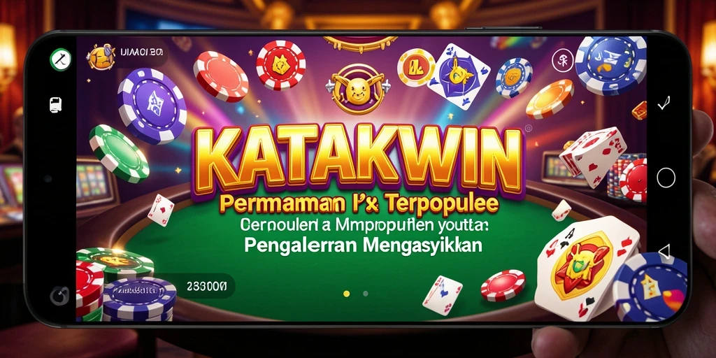 Tampilan gameplay KATAKWIN yang menarik dan interaktif.