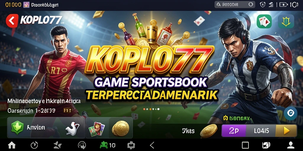 Screenshot KOPLO77 menampilkan tampilan menarik dari permainan Sportsbook.