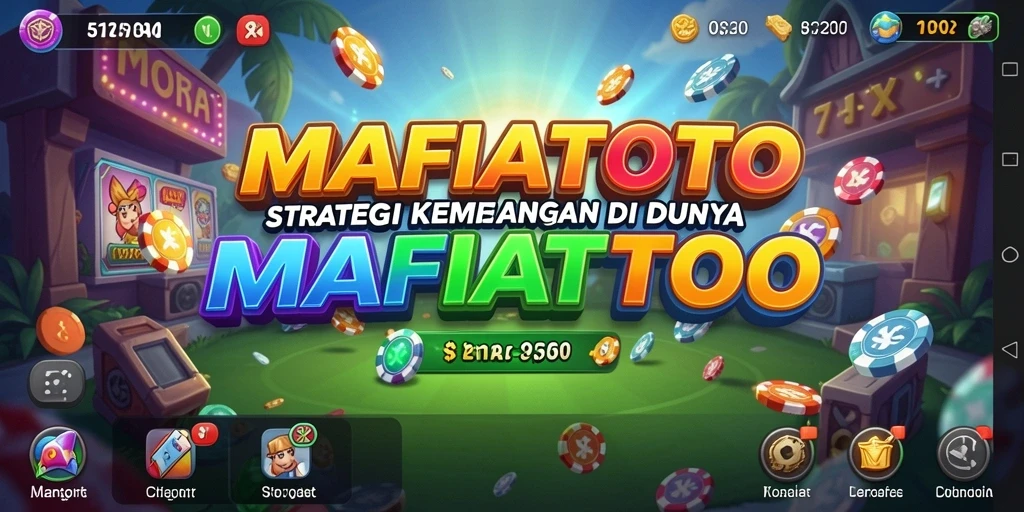 Tangkapan layar gameplay MAFIATOTO menunjukkan pertarungan strategis yang mendebarkan.