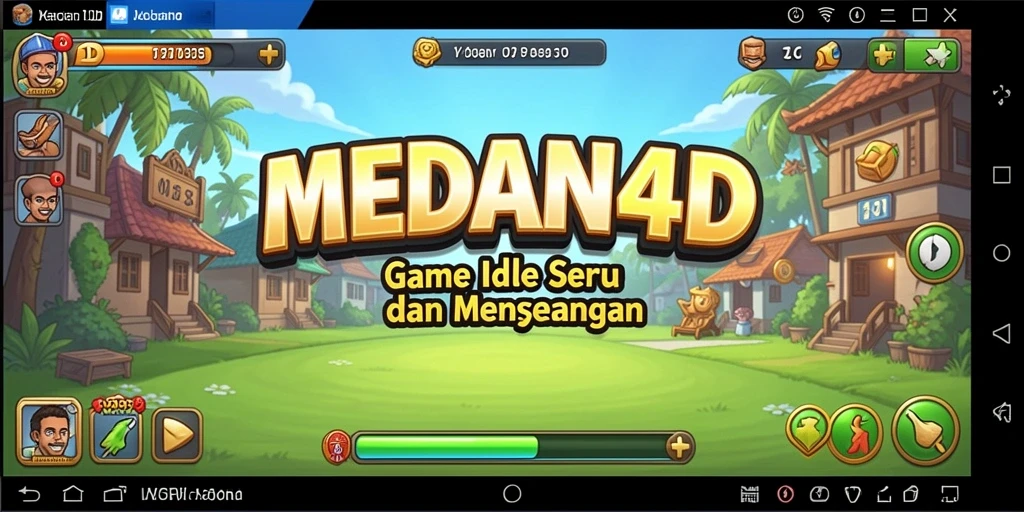 Lihat tampilan seru gameplay Idle MEDAN4D.